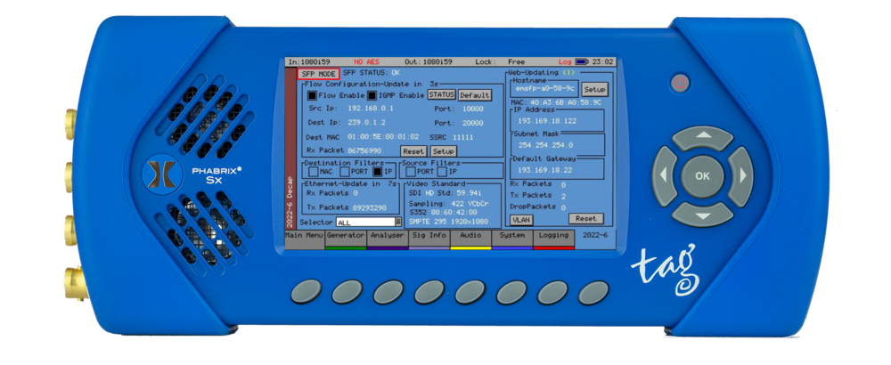 Sx Series - Handheld Signal Generation, Analysis and Monitoring