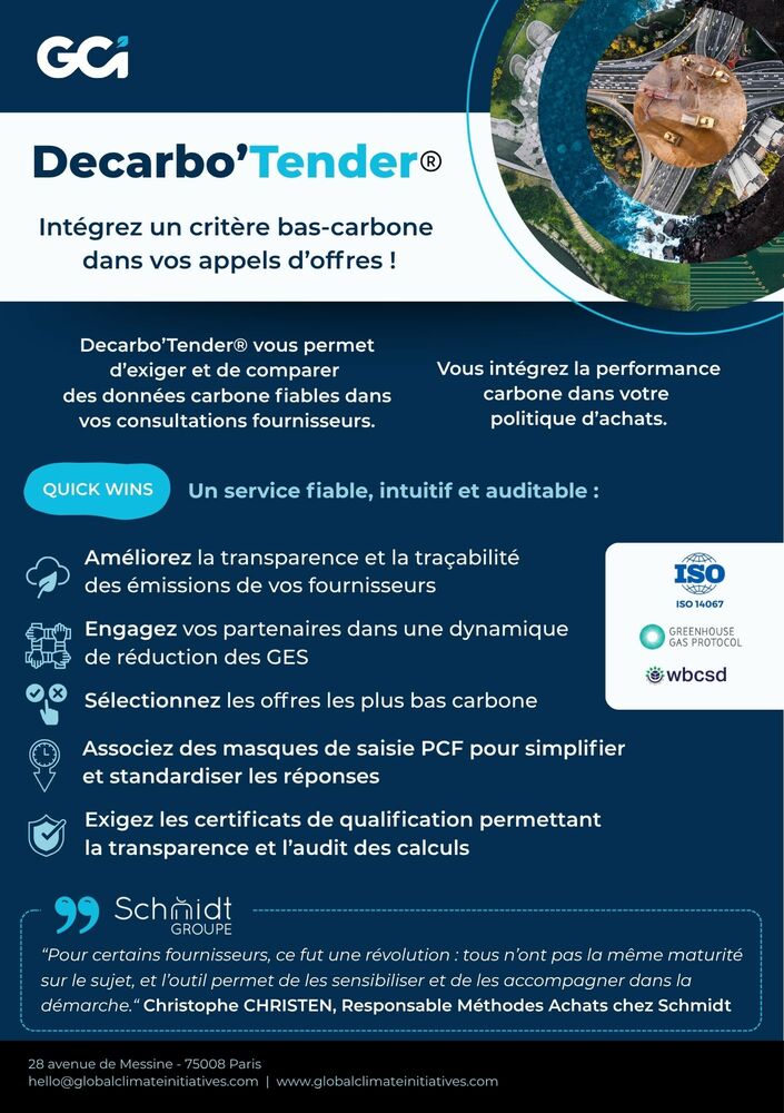 Decarbo'Tender®