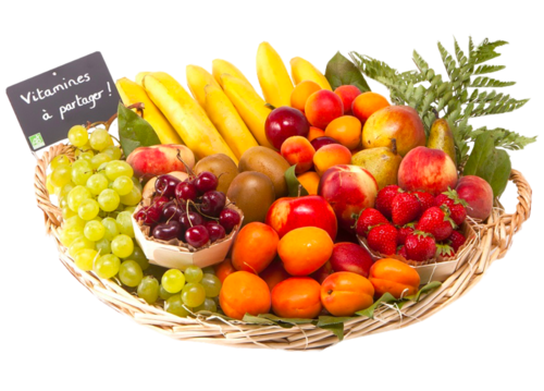 Paniers de fruits frais 
