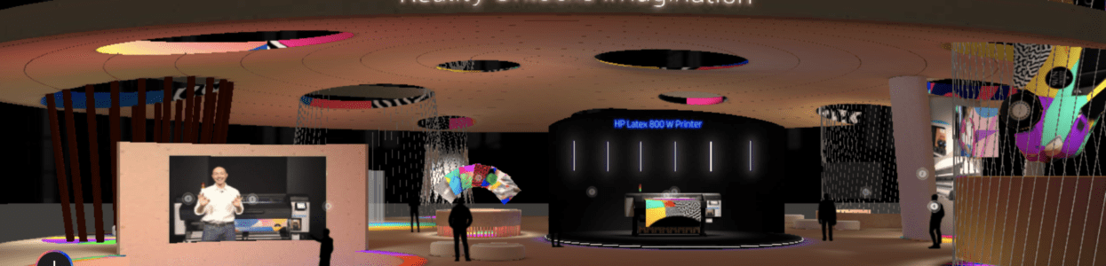 HP vous accueille sur son stand virtuel Latex 700/800