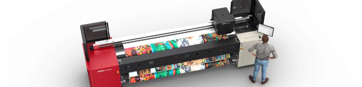 Soft signage : AGFA présente une nouvelle machine de production grande laize