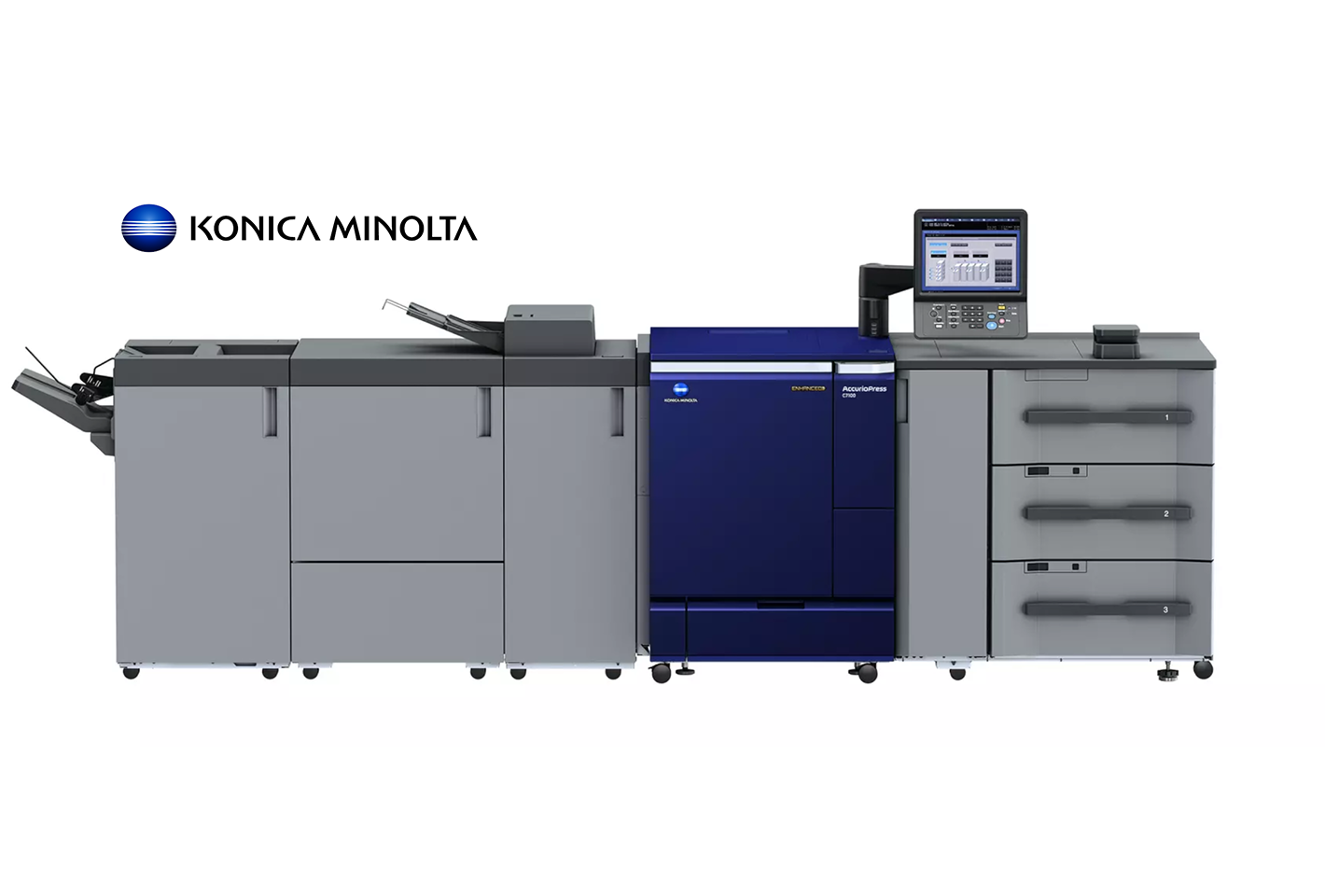 AccurioPress C7100 et C7090 ENHANCED : la révolution numérique de Konica Minolta s’intensifie