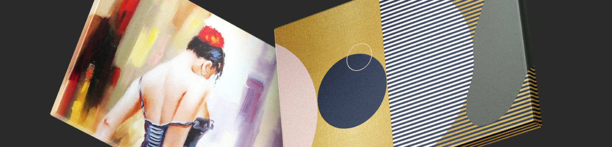 Les toiles canvas « metallic » de FREDRIX à découvrir sur C!Print