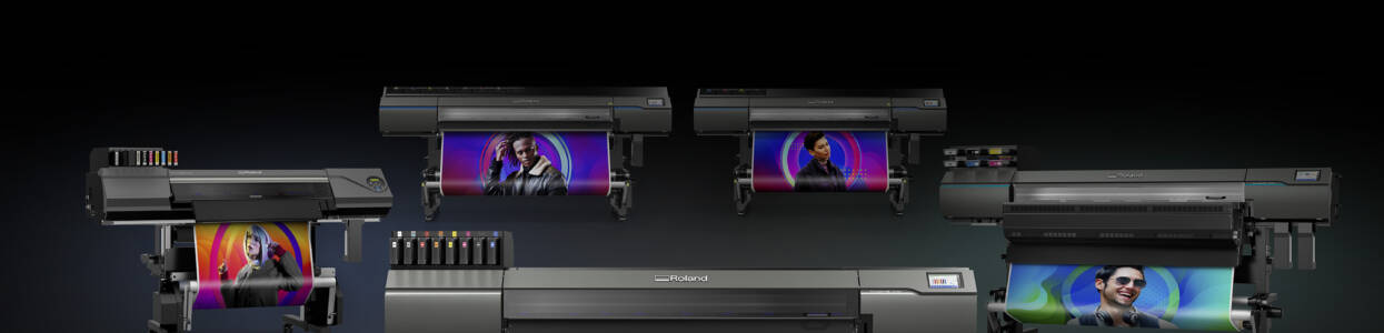 Pluie d’annonces chez ROLAND DG avec un remaniement majeur de la gamme d’imprimantes TrueVIS