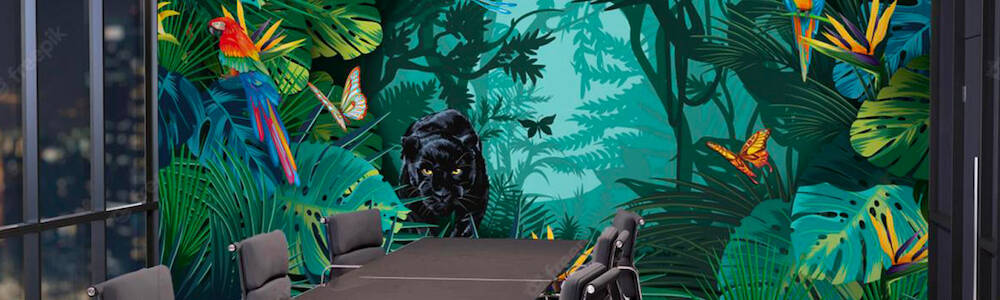 Décoration : COVERING CARE fait le mur