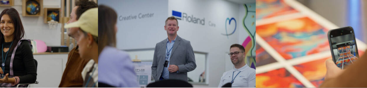 L’expertise de ROLAND DG au service de la démocratisation de la production graphique professionnelle
