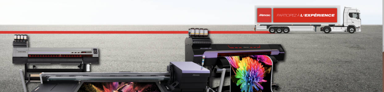 Top départ pour le MIMAKI ROAD SHOW : première étape à Lyon les 6 et 7 décembre