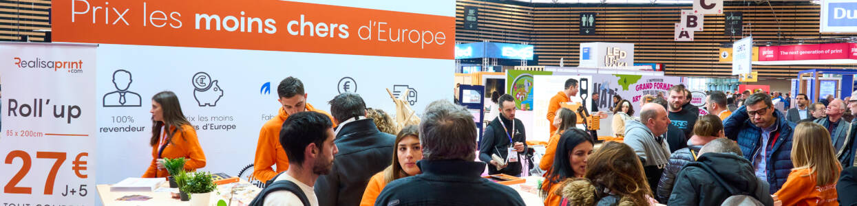 REALISAPRINT.COM martèle son message des « prix les moins chers d’Europe »