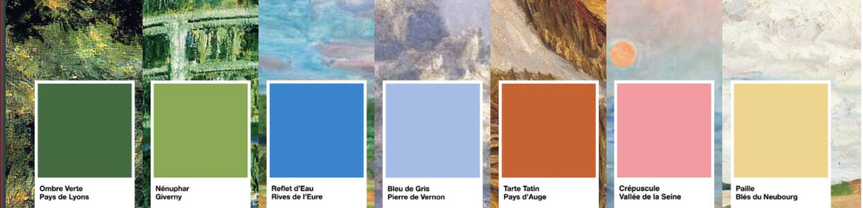 L’Eure célèbre les 150 ans de l’impressionisme avec Pantone