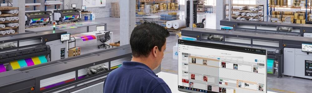 Série Latex FS, logiciel PrintOS : HP accélérateur de rentabilité