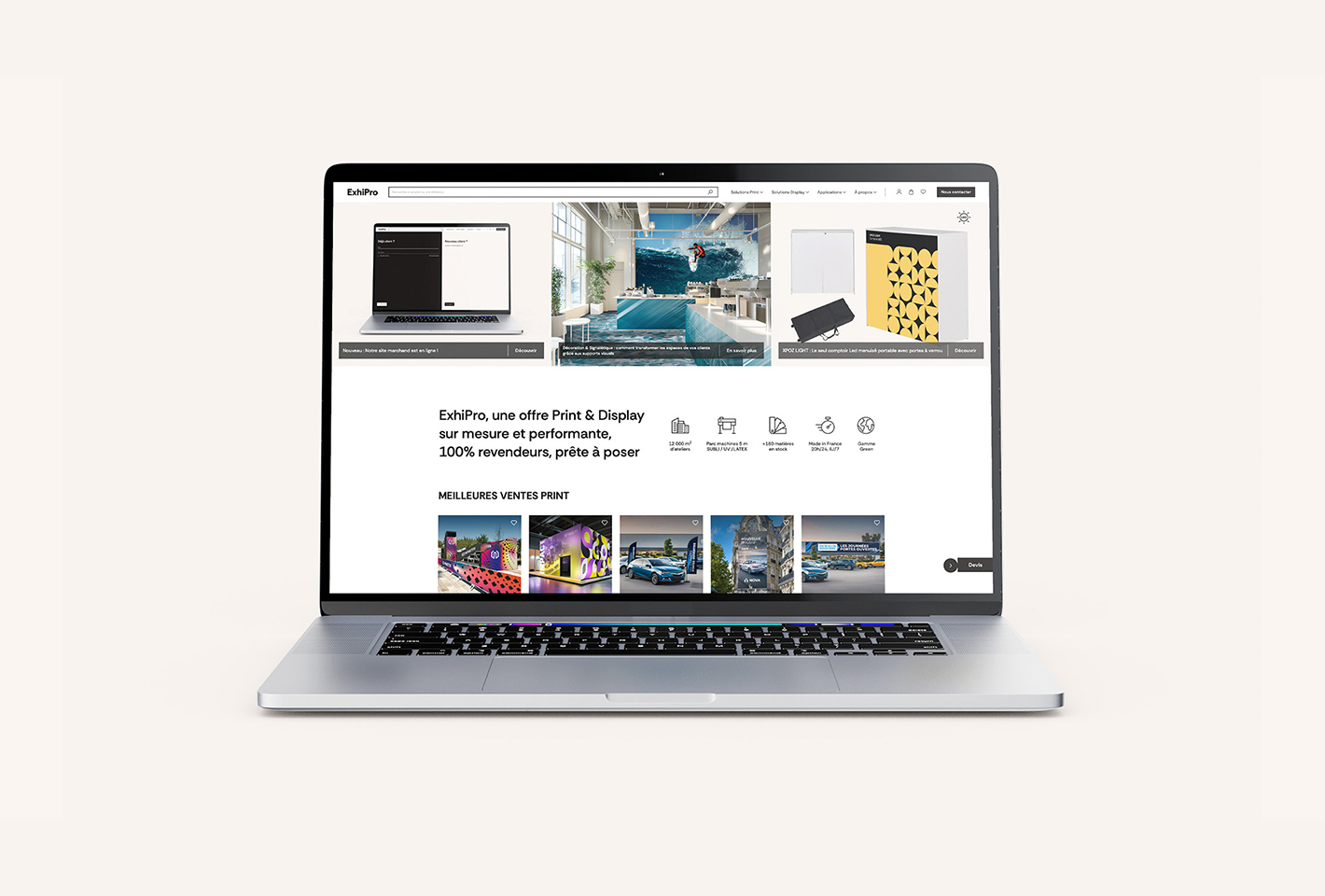 ExhiPro by Exhibit group : un nouveau site de production de 5000 m² et une plateforme e-commerce