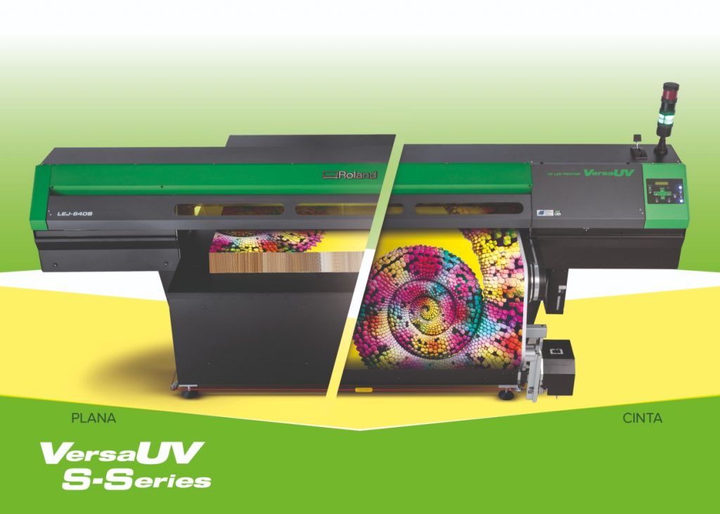 Calidad y versatilidad en impresión UV con la serie VersaUV S de Roland DG