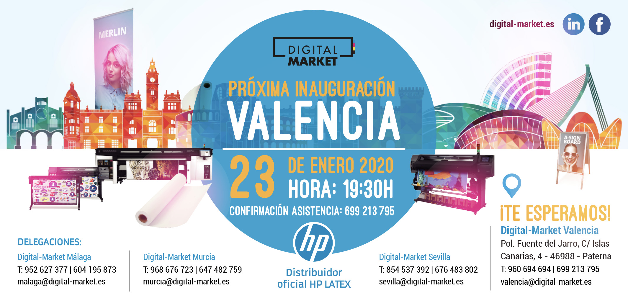 Digital Market arrives in Valencia!