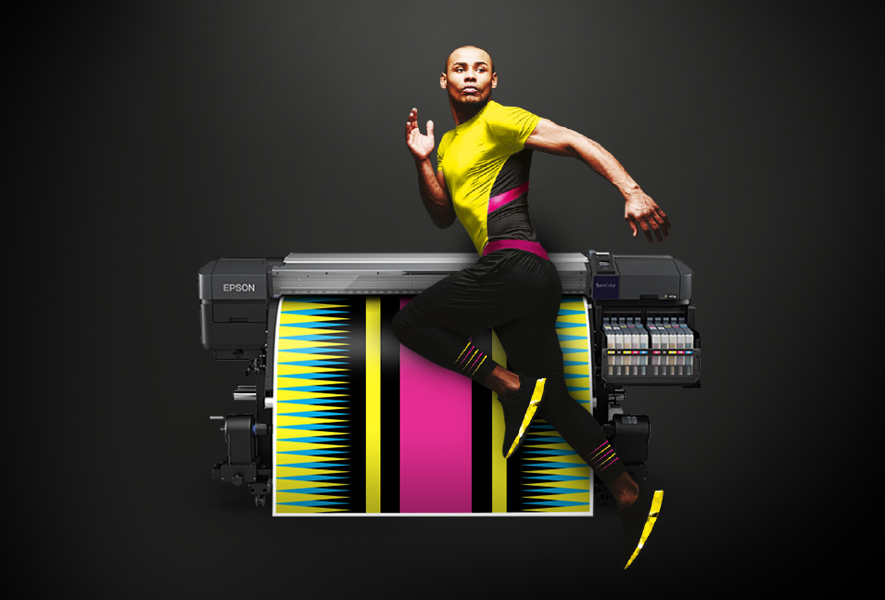Epson: the solution for textile printing with fluorescent ink
