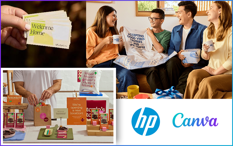 HP y Canva colaboran para mejorar la experiencia en el diseño y la impresión de los usuarios