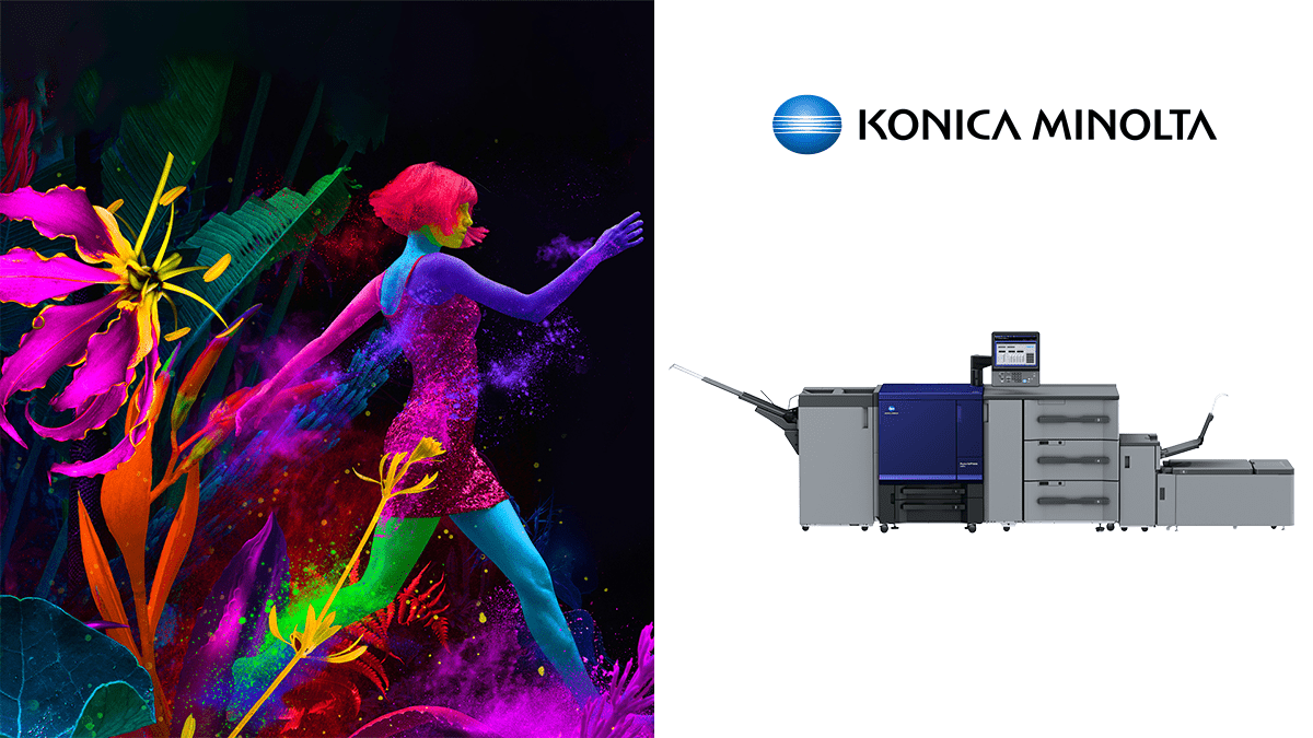 Captura el verdadero color de la vida con la serie Konica Minolta AccurioPress C84hc