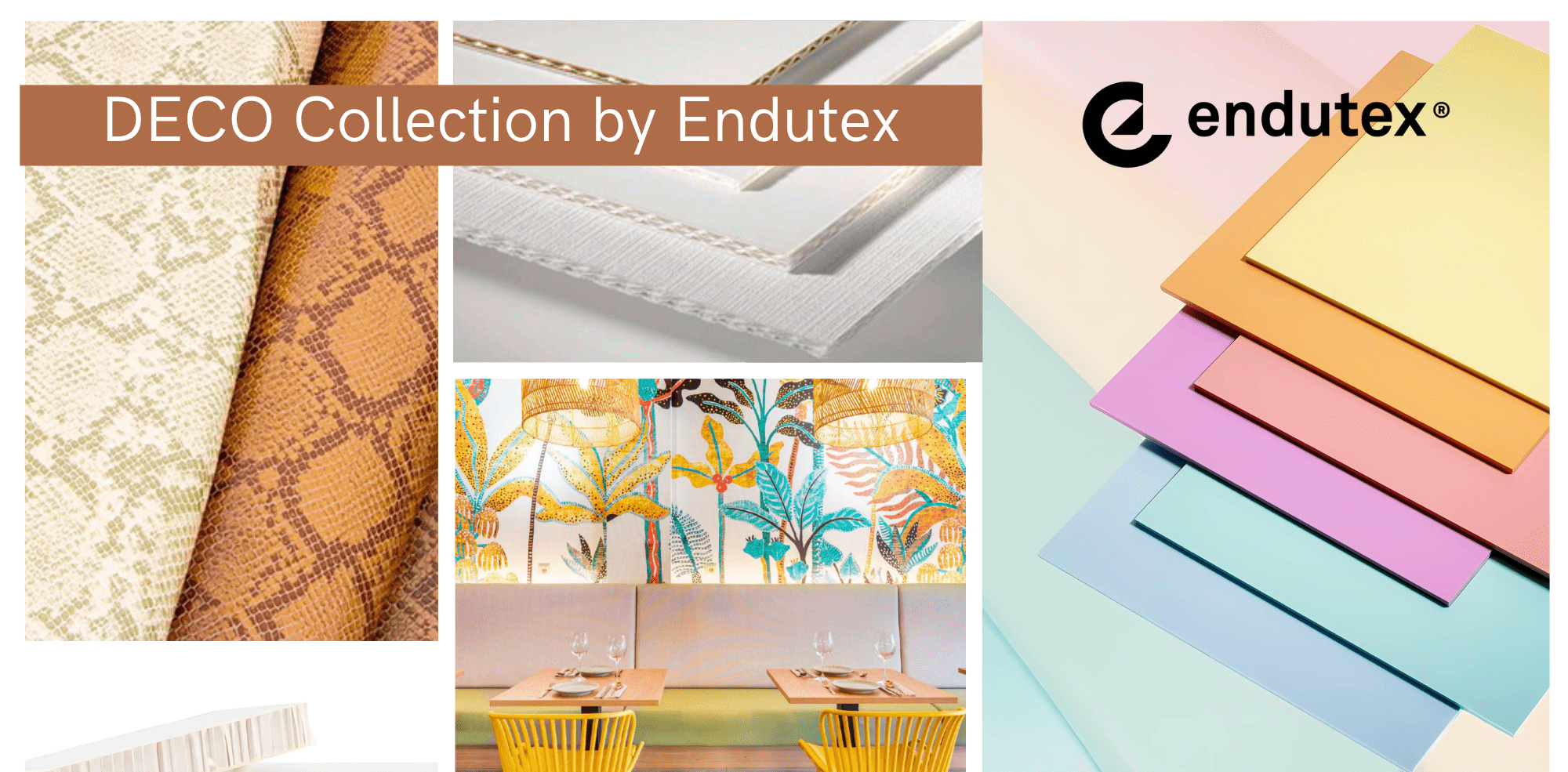 Endutex presenta DECO Collection: Transformando el diseño con materiales innovadores