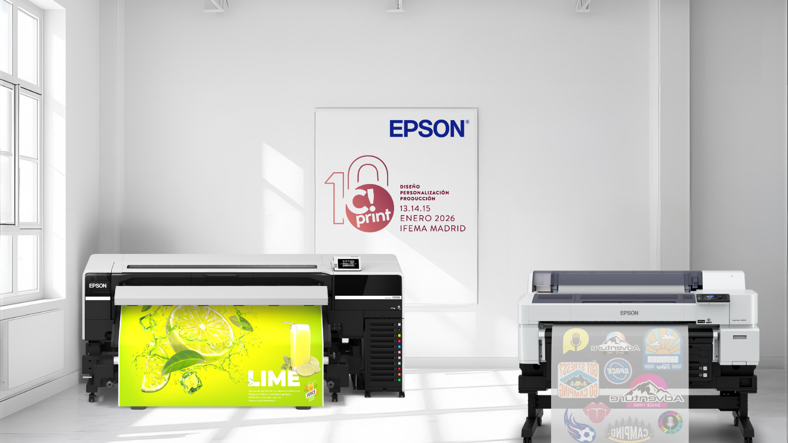  Epson en C! Print Madrid 2026: llega a España la nueva impresora DTF SureColor G6000 y se potencia la personalización 