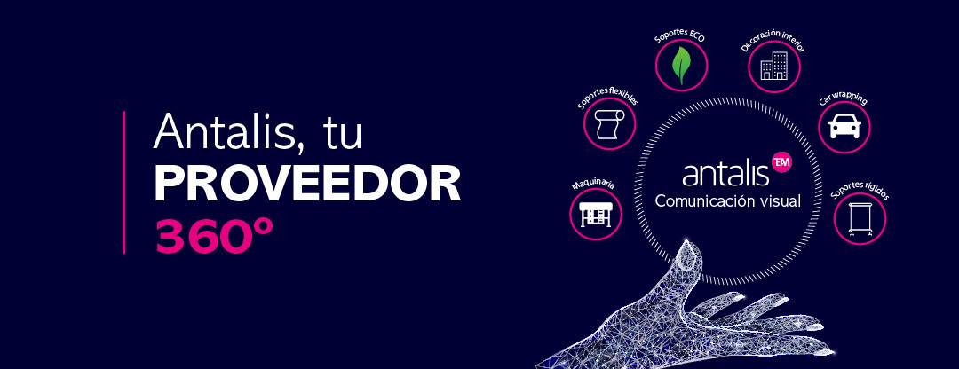Antalis refuerza su papel como socio global en comunicación visual con una oferta integral y sostenible