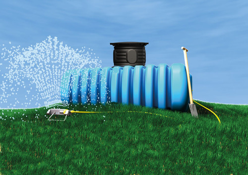 Cuve à enterrer extra-plate FLAT