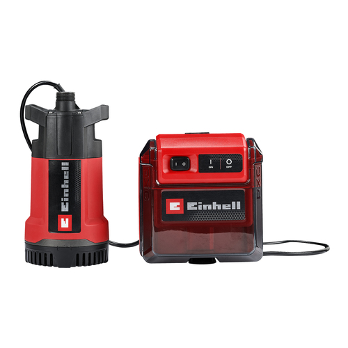 Pompe multifonction d’évacuation eaux claires et collecteur d’eau de pluie sans fil GE‑PP 36 RB‑A Li‑Solo 