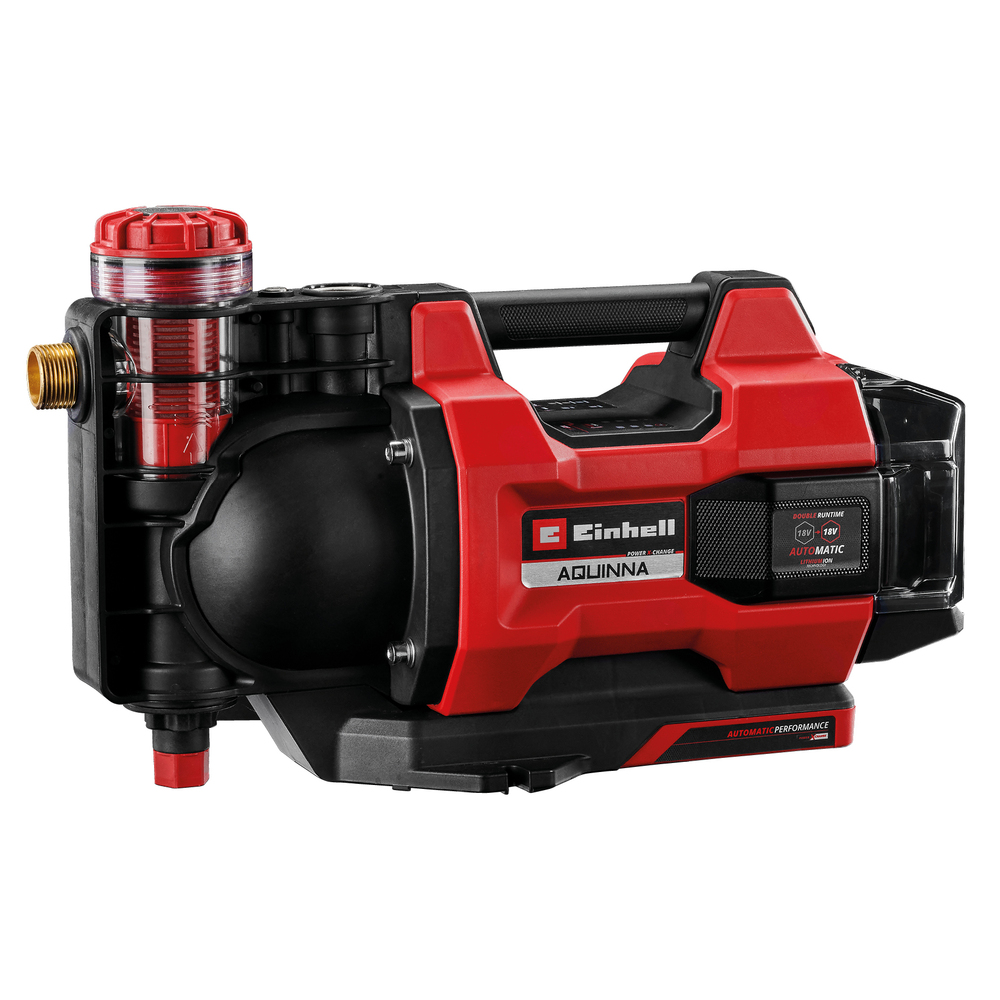 Pompe d'arrosage de surface automatique sans fil AQUINNA 18/30 F LED AUTOMATIC