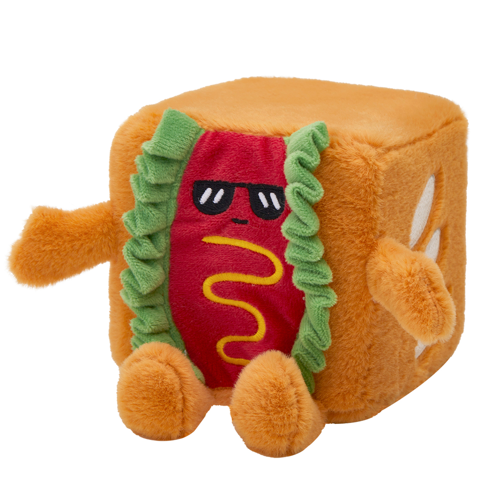 Peluche Hotdog Squarepals - 193626 