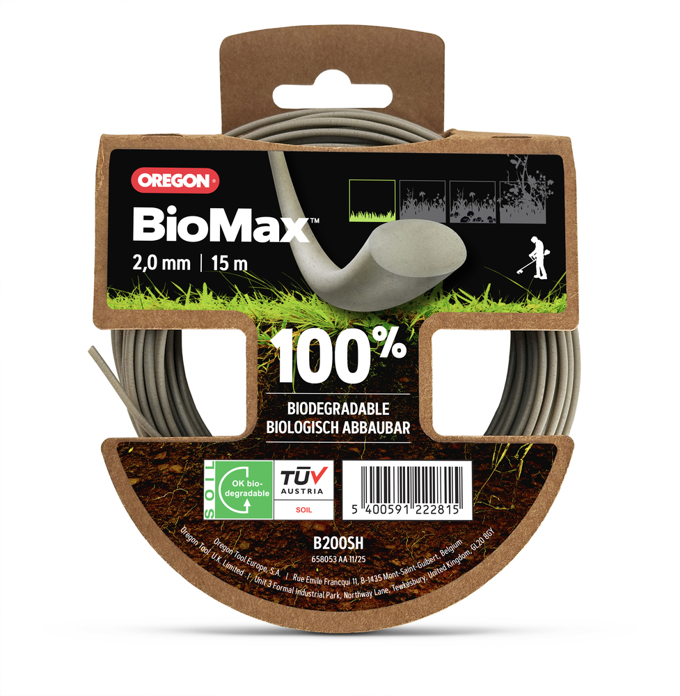 BIOMAX cutting wire 100% BIODEGRADABLE