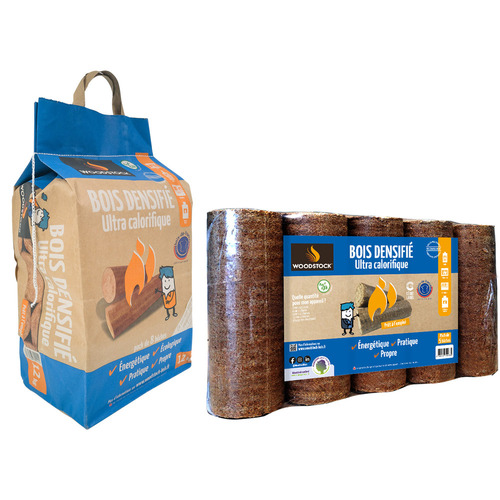 Bûches densifiées