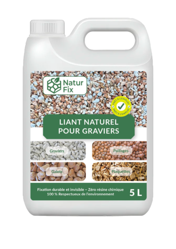 BIDON 5L FIXATEUR DE GRAVIER NATUR FIX