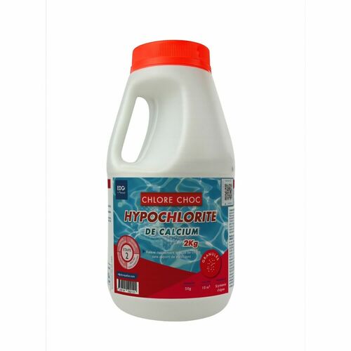 Gamme Hypochlorite de calcium - rattrapage des eaux vertes