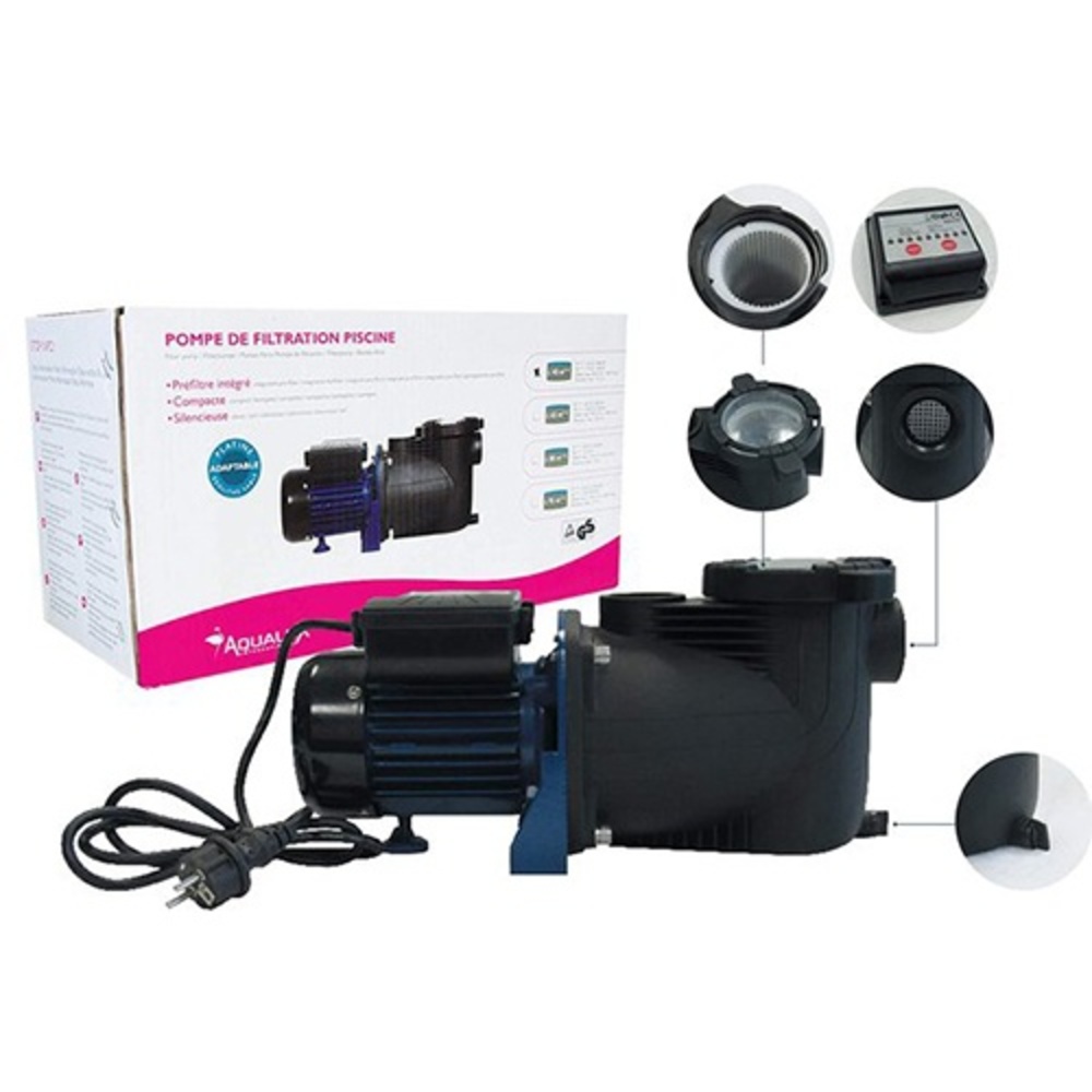 Pompe De Filtration Piscine avec Timer Intégré