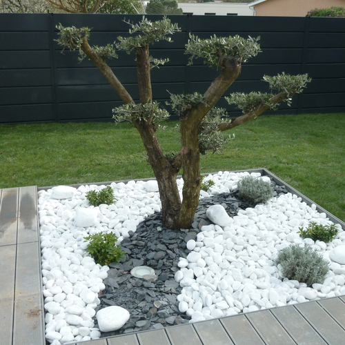 GRAVIER ROULE PREMIUM MARBRE BLANC