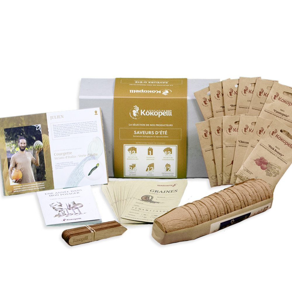 Coffret de graines – La sélection des Producteurs, Saveurs d’été