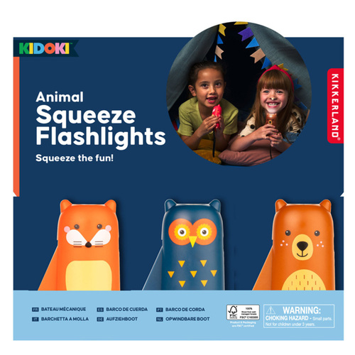 Lampe dinamo pour enfant