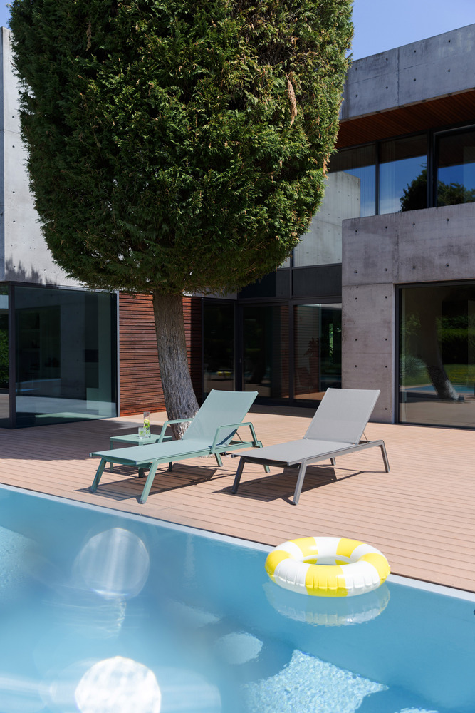 LATITUDE Sunloungers – Designed by Frédéric Sofia