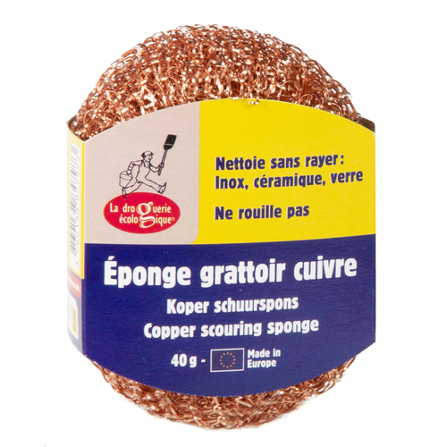 Eponge grattoir en cuivre 40 g