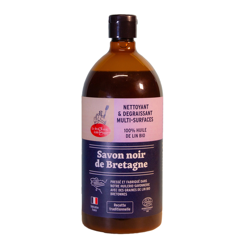 Savon noir de Bretagne lin bio 1 L