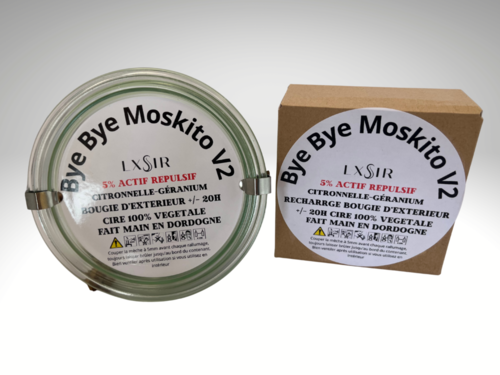 Bye Bye Moskito Bougie d'Extérieur