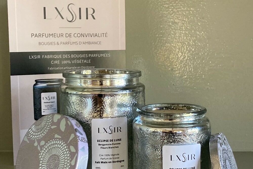 "Les Saisons" bougies parfumées végétales.