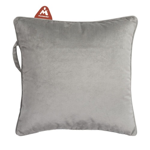 Montandor® Coussin chauffant - Velours Gris - Insert chauffant Montandor® inclus