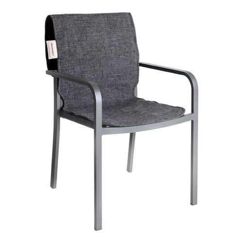 Montandor® Housse de siège chauffant infrarouge - Gris Foncé - Spécial CHR