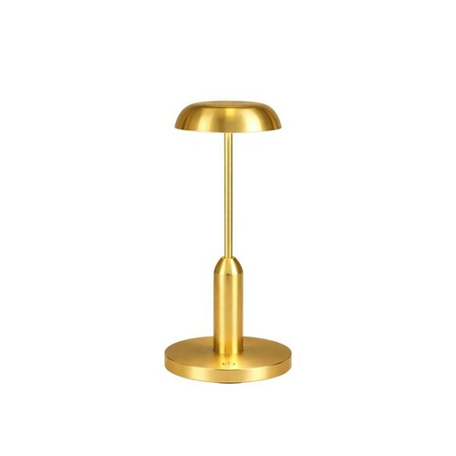 Montandor® Lampe de table LED sans fil "Dubaï" - Doré - Intérieur/Extérieur