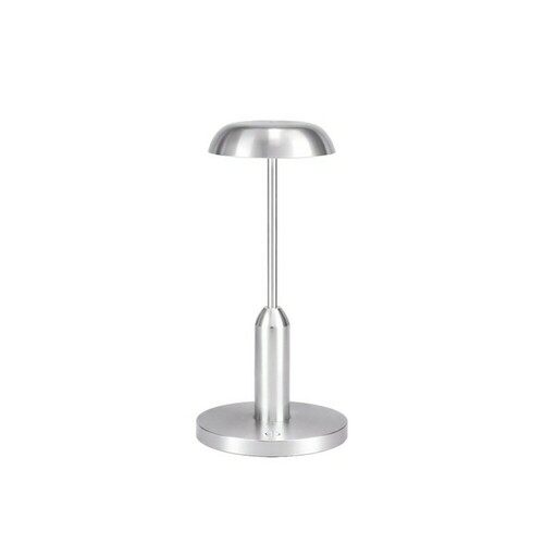 Montandor® Lampe de table LED sans fil "Dubaï" - Argenté - Intérieur/Extérieur