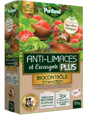ANTI-LIMACES et ESCARGOTS PLUS 3%