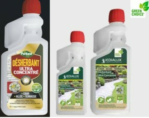 DÉSHERBANT ULTRA CONCENTRÉ COURS, ALLÉES, TERRASSES