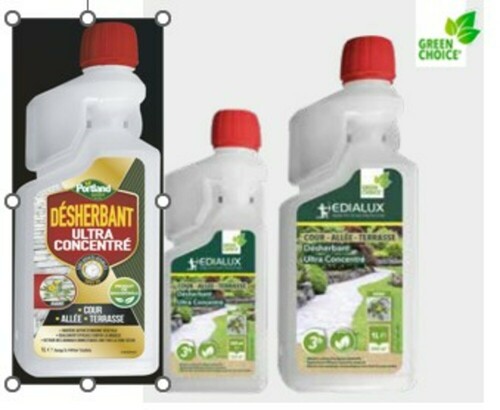 DÉSHERBANT ULTRA CONCENTRÉ COURS, ALLÉES, TERRASSES