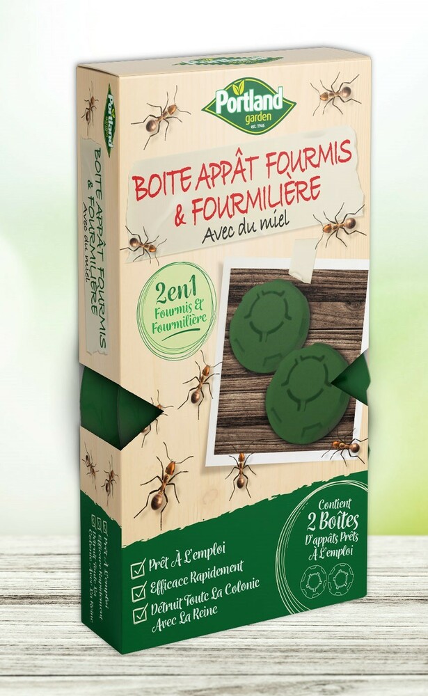 BOÎTE APPÂT FOURMIS & FOURMILIÈRE