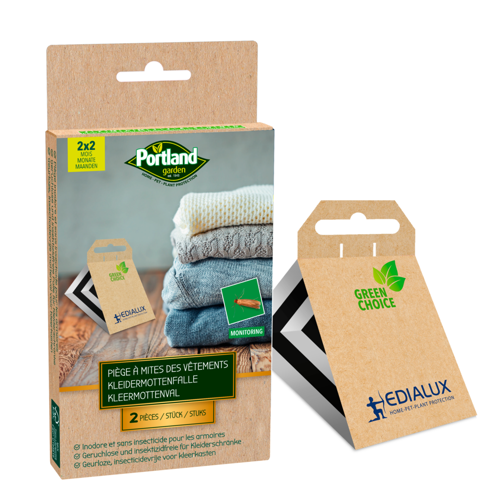 PIÈGE À MITES DES VÊTEMENTS