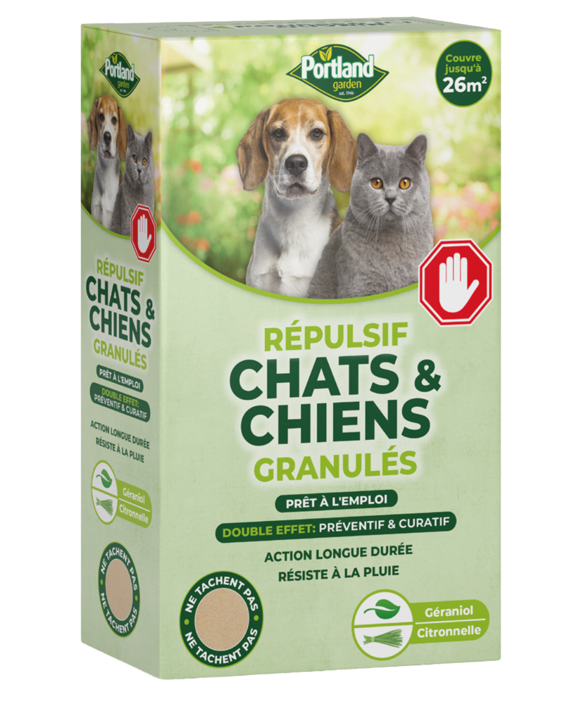 RÉPULSIF CHATS ET CHIENS GRANULÉS